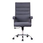 Luxury Comfort & Professional Style Enhance your workspace with the Executive Swivel Leather Office Chair, a perfect combination of elegance, ergonomic support, and durability. Designed for executives, managers, and professionals, this chair delivers superior comfort while adding a sophisticated touch to any office setting. Whether you're working long hours or attending meetings, this chair ensures you stay आरामदायक, focused, and productive throughout the day. ✨ Premium Leather Finish Crafted with high-quality leather or PU upholstery, the chair offers a sleek, polished appearance. In addition, the smooth surface is easy to clean and maintain, keeping your office looking professional at all times. 💺 Superior Comfort & Cushioning The chair features thick padding on the seat, backrest, and armrests. As a result, it provides long-lasting comfort and reduces fatigue during extended sitting sessions. 🧘 Ergonomic Lumbar Support Designed with built-in lumbar support, this chair helps maintain the natural curve of your spine. Consequently, it reduces back strain and promotes better posture throughout your workday. 🔄 360° Swivel & Smooth Mobility Equipped with a full swivel base and durable caster wheels, the chair allows easy movement across your workspace. Moreover, this improves efficiency and flexibility while working. ⚙️ Adjustable Seating Features Customize your seating position with user-friendly controls: 🔼 Height adjustment for proper desk alignment 🔁 Reclining tilt mechanism for relaxation 🔒 Tilt lock for stable upright seating These features ensure personalized comfort for every user. 🪵 Strong & Durable Construction Built with a reinforced base and sturdy frame, this chair guarantees long-term durability and stability. Therefore, it performs well even in demanding office environments. 🏢 Ideal for Professional Use Perfect for: 🏢 Executive and director offices 🧑‍💼 Managerial workspaces 🏛️ Boardrooms and meeting rooms 🏠 Home offices 🌟 Key Features 🪑 High-back executive design ✨ Premium leather/PU upholstery 💺 Thick cushioned seat and armrests 🧘 Ergonomic lumbar support 🔄 360° swivel with smooth caster wheels ⚙️ Adjustable height and tilt mechanism 🪵 Durable and stable construction 🚀 Why Choose the Executive Swivel Leather Office Chair? Because comfort drives performance. This chair combines luxury design, ergonomic support, and durability to create the perfect seating solution for any professional environment.