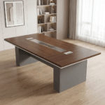 Spacious, Stylish & Professional Elevate your meeting space with the 3 Meters Office Boardroom Table, designed to deliver comfort, collaboration, and a strong professional presence. With its large 3‑meter surface and refined finish, this table creates the ideal environment for team meetings, presentations, and executive discussions. 📏 Extra‑Large Workspace for Effective Meetings The generous 3‑meter long tabletop offers plenty of space for laptops, documents, conference equipment, and refreshments. Whether hosting internal team meetings or presenting to clients, this boardroom table ensures everyone has room to contribute. Large surface for collaborative discussions Supports multiple devices and documents Keeps meeting essentials organized and accessible 💼 Elegant Design for Professional Environments Featuring a sleek and modern finish, this boardroom table brings a professional, polished look to any corporate or executive setting. Its clean lines and refined surface help make a strong impression in boardrooms, conference rooms, and meeting areas. Contemporary design for corporate offices Neutral finish to match various décor Smooth tabletop for a premium feel 💪 Durable & Reliable Construction Built with high‑quality materials, this table delivers long‑lasting strength and stability. The sturdy frame provides reliable support during meetings or group collaborations. Strong base for enhanced stability Durable tabletop that resists wear and scratches Reinforced frame for everyday commercial use ✨ Key Features 📏 3 Meters Length – Spacious workspace for large meetings 👥 Comfortable Seating Support – Fits multiple chairs easily 💼 Executive Boardroom Design – Professional and sleek 💪 Sturdy Construction – Stable and long‑lasting 🧼 Easy‑Maintenance Surface – Quick to clean 🏢 Perfect for Offices & Boardrooms – Ideal for corporate environments 🤝 Enhances Collaboration – Ideal for team discussions 🏢 Perfect For Executive boardrooms and conference rooms Corporate offices and meeting areas Training and seminar spaces Client consultation zones 🚀 Why Choose This Boardroom Table? The 3 Meters Office Boardroom Table offers a perfect balance of space, durability, and executive style. It enhances collaboration, improves meeting efficiency, and adds a professional flair to your workspace. 🛒 Upgrade Your Meeting Area Today Invest in the 3 Meters Office Boardroom Table and create a spacious, organized, and impactful meeting environment that supports leadership, teamwork, and productivity.