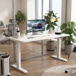 1.2M Electric Standing Office Desk Improve your workspace comfort and productivity with the 1.2M Electric Standing Office Desk, designed to support a healthier and more flexible working style. This modern height-adjustable desk allows users to easily switch between sitting and standing positions, helping create a more dynamic office environment. It is ideal for corporate offices, home workspaces, creative studios, and professionals who value ergonomic comfort. The electric height adjustment system allows smooth and convenient desk movement with the touch of a button. Moreover, users can customize the desk height according to their preferred working position. This flexibility helps promote better posture, reduce discomfort from prolonged sitting, and encourage more active work habits throughout the day. Featuring a spacious 1.2-meter desktop, this standing office desk provides enough room for monitors, laptops, documents, and essential office accessories. In addition, its efficient design makes it suitable for compact workspaces while still offering excellent functionality. Therefore, it is a practical choice for professionals who need a versatile workstation without taking up too much space. Built with a strong frame and durable materials, the 1.2M Electric Standing Office Desk delivers excellent stability and long-lasting performance. Furthermore, its modern design adds a professional touch to any office interior. The clean and minimal appearance blends easily with contemporary furniture styles, making it suitable for both professional and home settings. The desk supports improved organization and workflow by providing a comfortable working surface for various tasks. Additionally, the electric adjustment feature allows quick transitions between sitting and standing modes, helping users create a personalized workstation experience. Its reliable construction ensures consistent performance for everyday office activities. Upgrade your workspace with the 1.2M Electric Standing Office Desk and enjoy the benefits of ergonomic flexibility, modern design, and enhanced productivity. It is an excellent solution for anyone looking to create a healthier and more efficient work environment. Key Features Electric height adjustment for easy sitting and standing transitions. 1.2-meter spacious desktop for daily office tasks. Ergonomic design supports healthier working positions. Smooth motorized adjustment system for convenience. Strong frame provides excellent stability. Durable construction for long-term office use. Modern design suits offices and home workspaces. Helps improve posture and workplace comfort. Space-efficient design for compact areas. Ideal for professionals, remote workers, and creative users. Easy-to-use controls for personalized height settings