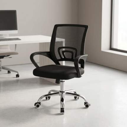 mid back mesh chair, mesh swivel chair, ergonomic mesh chair, office swivel chair, computer chair, desk chair, office chair, executive office chair, home office chair, workstation chair, adjustable office chair, breathable mesh chair, lumbar support chair, comfortable office chair, modern office chair, ergonomic office furniture, task chair, rolling office chair, wheeled desk chair, computer desk chair, mesh back office chair, mid back office chair, swivel desk chair, adjustable height chair, office seating, professional office chair, business office chair, corporate office chair, workspace chair, study chair, gaming office chair, conference room chair, meeting chair, reception chair, staff chair, employee chair, productivity chair, posture support chair, back support chair, ergonomic seating, office furniture chair, contemporary office chair, stylish office chair, affordable office chair, premium office chair, durable office chair, lightweight office chair, compact office chair, small office chair, space saving chair, modern desk chair, home workspace chair, remote work chair, work from home chair, WFH office chair, online work chair, study room chair, student desk chair, computer workstation chair, office chair with wheels, chair with casters, swivel task chair, mesh ergonomic chair, breathable office seating, ventilated office chair, comfort office chair, long sitting chair, all day office chair, 8 hour office chair, 12 hour office chair, ergonomic workstation chair, adjustable ergonomic chair, office chair for back pain, posture correcting chair, supportive office chair, office chair with lumbar support, office chair with armrests, adjustable armrest chair, height adjustable office chair, tilt function chair, reclining office chair, ergonomic swivel seating, black mesh chair, grey mesh chair, white office chair, modern black office chair, minimalist office chair, executive mesh chair, mesh computer chair, mesh desk chair, office chair online, buy office chair, best office chair, best ergonomic chair, affordable ergonomic chair, premium ergonomic seating, office furniture online, office chair supplier, office chair manufacturer, office chair wholesale, office chair deals, office chair sale, office chair discount, office chair for adults, office chair for professionals, office chair for employees, office chair for managers, office chair for executives, office chair for students, chair for home office, chair for bedroom desk, chair for study table, chair for computer table, office chair replacement, comfortable desk chair, ergonomic desk seating, mesh seating solution, flexible office chair, modern workspace furniture, office setup chair, productivity furniture, workspace essentials, office accessories, ergonomic workspace, healthy sitting chair, comfortable computer seating, professional seating solution, premium workspace chair, office chair collection, office furniture collection, desk furniture, workstation furniture, home office furniture, corporate furniture, commercial office chair, institutional chair, classroom office chair, training room chair, library chair, coworking chair, shared workspace chair, startup office chair, small business office chair, modern workplace chair, ergonomic workplace solution, breathable chair design, mesh chair design, office chair design, contemporary seating, functional office chair, stylish desk chair, ergonomic furniture, smart office furniture, flexible seating furniture, office comfort chair, ergonomic comfort chair, back friendly chair, spine support chair, posture friendly chair, healthy posture chair, lumbar ergonomic chair, adjustable lumbar chair, mesh lumbar support chair, high comfort office chair, soft seat office chair, padded office chair, cushioned office chair, comfortable swivel chair, smooth swivel chair, 360 degree swivel chair, rotating office chair, mobile office chair, portable office chair, easy move chair, rolling workstation chair, caster wheel chair, nylon caster chair, durable caster chair, sturdy office chair, strong office chair, heavy duty office chair, ergonomic chair for tall people, ergonomic chair for short people, office chair for men, office chair for women, universal office chair, multipurpose office chair, multifunction office chair, versatile office chair, flexible work chair, adjustable workstation chair, modern swivel chair, mesh rolling chair, breathable computer chair, office chair with adjustable height, office chair with tilt lock, office chair with wheels and arms, office chair with breathable back, office chair with mesh backrest, office chair with ergonomic design, ergonomic mesh swivel seating, mid back ergonomic chair, mid height office chair, medium back office chair, office chair with comfortable backrest, mesh back swivel chair, ergonomic mesh swivel office chair, black ergonomic chair, modern ergonomic chair, office chair for laptop users, laptop desk chair, home computer chair, professional computer chair, computer room chair, internet cafe chair, call center chair, customer service chair, operator chair, office workstation seating, ergonomic operator chair, commercial seating chair, office chair for daily use, everyday office chair, durable mesh seating, breathable ergonomic seating, modern mesh seating, office chair with adjustable features, customizable office chair, personal workspace chair, ergonomic home chair, office chair for remote employees, remote worker chair, home study chair, apartment office chair, condo office chair, compact workspace chair, small desk chair, narrow office chair, minimalist workspace chair, clean design office chair, elegant office chair, executive workspace chair, professional desk chair, office desk seating, chair for standing desk, sit stand desk chair, adjustable desk chair, computer workstation seating, ergonomic desk setup, office chair accessories, ergonomic office solution, office chair technology, modern seating technology, breathable back chair, mesh back support chair, ergonomic mesh back chair, swivel mesh chair, task seating chair, office chair for productivity, work chair, work desk chair, business chair, office chair with comfort features, ergonomic office chair online, mesh chair online, office chair store, office chair ecommerce, office furniture ecommerce, office chair marketplace, office seating online, office furniture supplier, ergonomic furniture supplier, commercial office furniture, office interior chair, office decor chair, workspace decor, modern office decor, office improvement, office renovation furniture, ergonomic workspace setup, corporate workspace chair, executive workspace furniture, employee workspace furniture, meeting room furniture, conference seating, boardroom chair, professional meeting chair, visitor chair, guest office chair, reception seating chair, waiting room chair, front desk chair, office lounge chair, ergonomic visitor chair, office chair for reception area, office chair for conference table, office chair for meeting rooms, mesh conference chair, modern conference seating, office chair for business, office chair for companies, office chair for organizations, bulk office chairs, office chair packages, office furniture packages, ergonomic seating package, office chair wholesale supplier, commercial ergonomic chair, office chair distributor, office chair exporter, imported office chair, quality office chair, premium mesh chair, luxury office chair, budget office chair, value office chair, cost effective office chair, affordable mesh chair, cheap office chair, durable budget chair, best value office chair, ergonomic budget chair, modern affordable chair, stylish affordable chair, office chair under budget, ergonomic chair deals, office furniture deals, workspace furniture deals, office chair clearance, office chair promotion, office chair offers, mesh office chair offers, adjustable chair offers, comfortable chair deals, office chair for sale online, office chair buying guide, office chair reviews, office chair recommendations, office chair features, office chair specifications, office chair benefits, ergonomic seating benefits, mesh chair benefits, breathable chair benefits, office comfort solutions, healthy workplace furniture, employee comfort chair, employee productivity chair, workplace wellness chair, ergonomic wellness furniture, office health chair, posture improvement chair, back comfort chair, neck support chair, ergonomic backrest chair, office chair with curved back, contoured office chair, flexible back chair, mesh ergonomic seating, adaptive office chair, modern adaptive chair, smart ergonomic chair, office chair innovation, premium ergonomic workstation chair, professional ergonomic chair, office chair for designers, office chair for developers, office chair for programmers, office chair for writers, office chair for creatives, office chair for entrepreneurs, office chair for managers, office chair for CEOs, executive desk chair, comfortable executive chair, mesh executive chair, office chair for long hours, work from home furniture, remote office furniture, home workspace setup, ergonomic home office setup, home office essentials, computer workstation essentials, office chair upgrade, replacement desk chair, new office chair, modern chair upgrade, ergonomic chair upgrade, mesh chair upgrade, office seating upgrade, furniture upgrade, office makeover furniture, productivity workspace, comfortable workspace furniture, efficient office setup, ergonomic desk setup chair, modern office essentials, professional home office chair, compact ergonomic chair, space efficient office chair, small apartment office chair, modern home chair, stylish home office chair, office chair for everyday comfort, breathable swivel seating, ergonomic swivel desk chair, mesh swivel desk chair, adjustable swivel office chair, mid back swivel seating, ergonomic mid back seating, mid back mesh office seating, office chair with rotating base, office chair with smooth movement, chair with ergonomic support, chair with modern aesthetics, premium office seating, reliable office chair, long lasting office chair, quality mesh office chair, office chair solution, ergonomic seating solution, workspace seating solution, office chair product, office furniture product, mesh swivel chair product, mid back office chair product, ergonomic desk chair product, modern office chair product, office chair keyword, mesh chair keyword, ergonomic chair keyword, office furniture keyword, workstation chair keyword, commercial office seating, home office seating, office chair for sale, office chair online shopping, mesh swivel chair online, ergonomic chair online store, office furniture store, office chair catalogue, office chair collection online, office chair supplier near me, office chair manufacturer online, ergonomic chair manufacturer, mesh chair manufacturer, office furniture brand, office seating brand, professional office seating, premium office solutions, ergonomic workspace solutions, modern workplace solutions, comfortable work environment, productive office environment, office ergonomics, ergonomic office design, workplace comfort, employee wellness furniture, modern business furniture, professional furniture solutions, office chair accessories and parts, office chair replacement parts, adjustable seating solution, ergonomic sitting solution, breathable sitting solution, office comfort equipment, workspace improvement products, office chair for modern offices, office chair for startups, office chair for home businesses, office chair for freelancers, freelancer office chair, entrepreneur workspace chair, digital worker chair, technology workspace chair, computer user chair, ergonomic digital workspace chair, mesh back computer chair, mid back computer chair, swivel computer chair, adjustable computer seating, ergonomic computer seating, comfortable computer desk chair, modern computer chair, stylish computer chair, office chair for gaming setup, gaming desk chair, hybrid office gaming chair, ergonomic gaming workspace chair, multipurpose desk chair, versatile mesh chair, modern task seating, ergonomic task seating, office chair with breathable fabric, office chair with durable mesh, office chair with adjustable support, office chair with ergonomic features, office chair with modern frame, office chair with strong base, office chair with smooth casters, office chair with comfortable padding, office chair with adjustable controls, ergonomic office chair design, mesh swivel chair design, mid back mesh swivel chair, mid back ergonomic swivel chair, premium mid back office chair, commercial mesh swivel chair, home office mesh chair, professional mesh swivel chair, modern mesh swivel chair, comfortable mesh swivel chair, adjustable mesh swivel chair, durable mesh swivel chair, stylish mesh swivel chair, affordable mesh swivel chair, best mesh swivel chair, quality mesh swivel chair, office chair solution for comfort, ergonomic chair solution for productivity, workplace seating solution, office furniture solution, premium office furniture, modern office furniture design, ergonomic office furniture design, mesh chair furniture, swivel chair furniture, office seating furniture, work from home chair solution, home office chair solution, professional workspace solution.