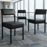Office Leather Waiting Chair